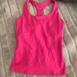 Hot pink CRZ yoga tank top!